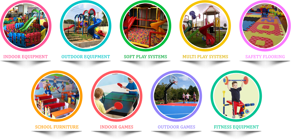 Children's Play Area Equipment India Bangalore